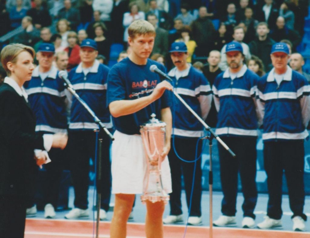 Кафельников Евгений (Россия) Победитель международного турнира ATP-Tour "Кубок Кремля" 1998