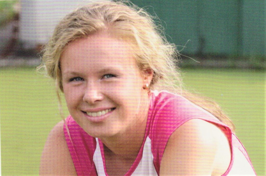 Вера Душевина - российская теннисистка на Кубке Кремля - 2006 год