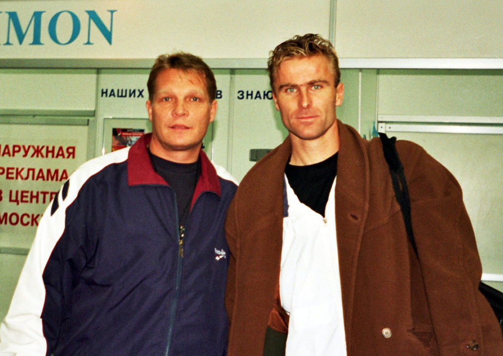 Минкевич Анатолий и Якоб Хласек швейцарский теннисист 1996 год