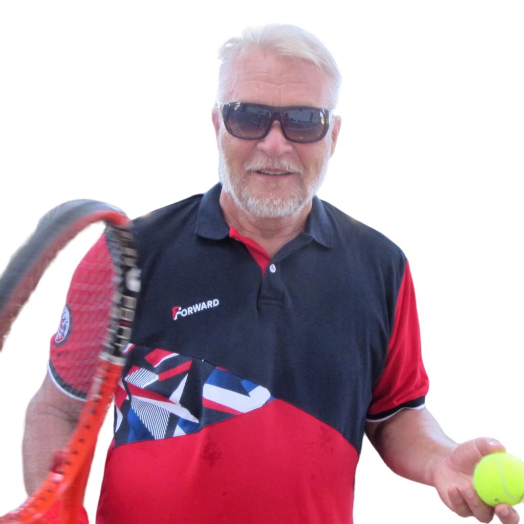 Минкевич Анатолий - спортсмен-теннисист, ветеран Общества "Динамо". Испания 2018 год. 